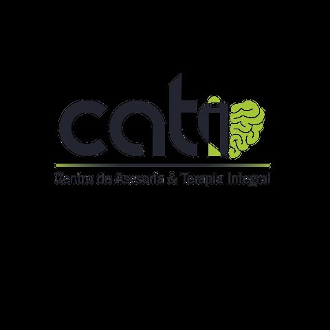 CATHI logo featuring text with brain icon and tagline Centro de Asesoria e Terapia Integral in Spanish